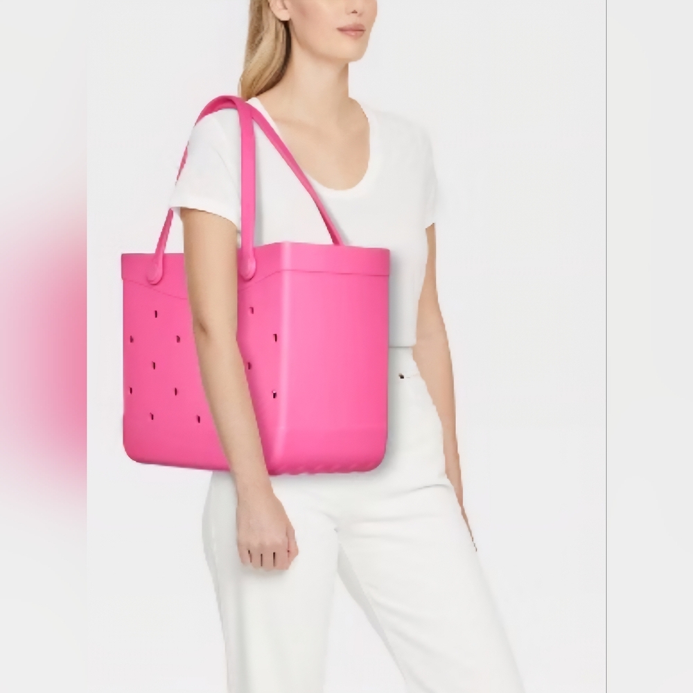 NEW! Shade & Shore Pink Eva Tote Handbag